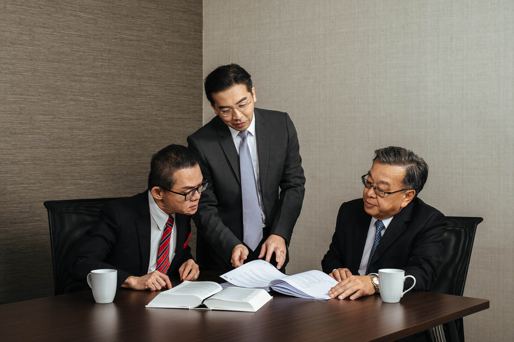 Liew Tang Chieh, Victor Ng, Frank Tang King Hung